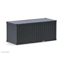 Herpa 747127 - 2x 20ft Container ´Bundeswehr´, Bronzegrün (unbedruckt)