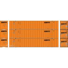 Athearn ATH-2319 - HO ATH 53´ Stoughton Container SNLU #955413/955542/955478 (3)