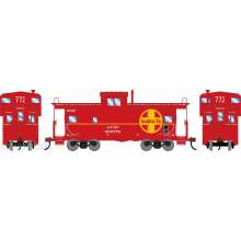 Athearn ATH-2434 - HO ATH Wide-Vision Caboose ATSF #999772