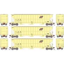 Athearn ATH-2487 - HO ATH FMC 4700 Covered Hopper Primed For Grime CNW #178752/178844/178975 (3)