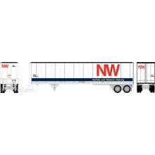 Athearn ATH-2613 - HO ATH 45´ Fruehauf Z-Van Trailer Smooth Side NWZ #250070