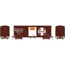 Athearn RND-1845 - HO RND 40´ Grain Loading Box Car ATSF #21845