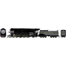 Athearn ATHG-2119 - HO GEN 4-8-2 MT-4 Locomotive w/DCC & Sound Legend Liv. Two-Tone Grey Skyline Casing SP #4354