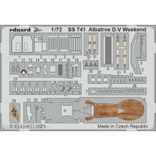 Eduard Accessories SS741 - 1:72 Albatros D.V Weekend 1/72 for EDUARD