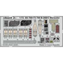 Eduard Accessories SS786 - 1:72 B-26B/C Marauder for HASEGAWA / HOBBY 2000