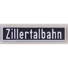 Heyn 7566 - Schild ´Zillertalbahn´