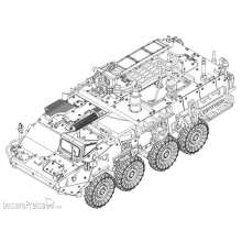 Trumpeter 757429 - 1/72 M1135 Stryker NBC RV