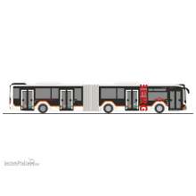 Rietze 75870 - MAN Lion´s City 18´18 Zimmerberg Bus Bammert (CH), 1:87