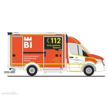 Rietze 76166 - WAS Design-RTW ´18 Rettungsdienst Bielefeld, 1:87