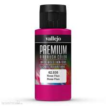 Vallejo 762035 - Rosa, Fluoreszierend, 60 ml