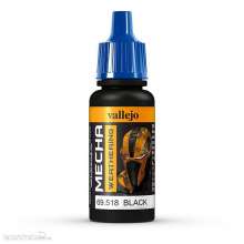 Vallejo 769518 - Wash, Schwarz, 17 ml