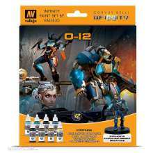 Vallejo 770239 - Infinity O-12, Farb-Set mit Figur