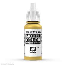 Vallejo 770996 - Gold, Metallic, 17 ml