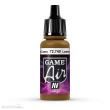 Vallejo 772740 - Leather Brown, 17 ml