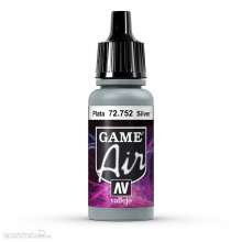 Vallejo 772752 - Silver, 17 ml