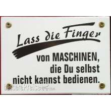 Heyn 7729 - Lass die Finger von Maschinen...