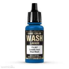 Vallejo 773207 - Wash-Color, Blue Wash, 17 ml