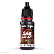 Vallejo 773209 - Wash-Color, Violett, 18 ml