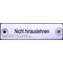 Heyn 7747 - Nicht hinauslehnen