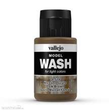 Vallejo 776514 - Wash-Colour, dunkelbraun, 35 ml