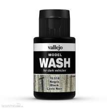 Vallejo 776518 - Wash-Colour, schwarz, 35 ml