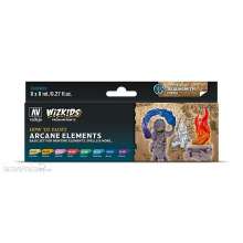 Vallejo 780258 - Farb-Set, WizKids Arcane Elements, 8 x 8 ml