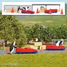 Busch 7924 - Action Set: Pinguine Seifenkistenrennen
