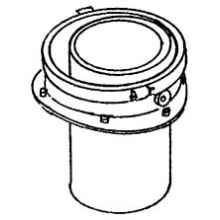 Weinert 8017 - Schlot für Baureihe 01.10 Kohle