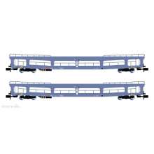 Arnold HN4410 - DB AG, 2-tlg. Set, Autotransportwagen DDm, Blau