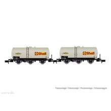 Arnold HN6609 - SNCF, 2-tlg. Set 3-achs. Kesselwagen Uh