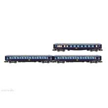 Arnold HN4461 - RENFE, 3-tlg. Set CIWL Reisezugwagen Castellano Expreso