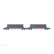 Arnold HN6618 - ACCIONA, 2-tlg Set 4-achs. Selbstentladewagen Faoos