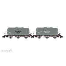 Arnold HN6672 - RENFE, 2-tlg. Set dreiachsiger Kesselwagen Savesa