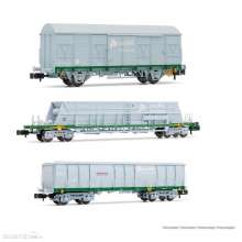 Arnold HN6553 - ADIF, 3-tlg. Set Wagen, Tren de contraste de bisculas