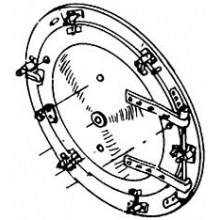 Weinert 8056 - Rauchkammertür für Baureihe 71