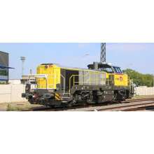 Jouef HJ2439 - Akiem SCNF Reseau, Diesellokomotive Vossloh DE 18,gelb/grau