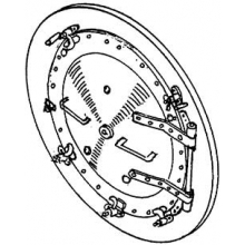 Weinert 8062 - Rauchkammertür für Baureihe 94.5 DRG