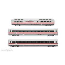 Lima HL4674 - DB, 3-tlg. Set Erganzungsset ICE 1 Baureihe 401, Weiß/rot