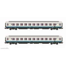 Rivarossi HR4286 - FS, 2-tlg. Set Reisezugwagen UIC-Z, XMPR