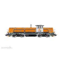 Rivarossi HR2923 - Dinazzano Po/TPER, Diesellokomotive EffiShunter 1000, Orange-Grau