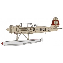 OXFORD Aviation 81AC080S - Arado AR196 D-IHQI Prototype 1938 (ohne Hakenkreuz)
