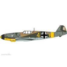 OXFORD Aviation 81AC114S - Messerschmitt Bf 109F-4/Trop - 104-victory ace Eberhard von Boremski