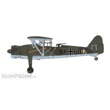 Herpa 81AC120S - Henschel 126A - H.Gaub/G.Schroder, Aufklärungsgruppe 14 (Reconnaissance Group 14), Poland 1939 (ohne Hakenkreuz / without Swastika) - 5F+HH