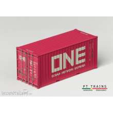 PT Trains 820030 - Container 20´DV ONE (FTAU1605110) (Pink)