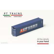 PT Trains 840405 - Container 40´HC China Railways TBJU7447300