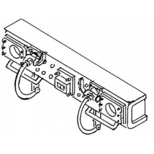 Weinert 8483 - Pufferbohle für Baureihe 81 hinten