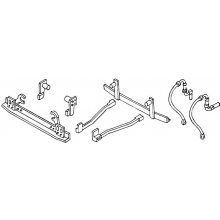 Weinert 8548 - Schienenräumer und Bremsschläuche für Schmalspurmallet