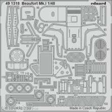 Eduard Accessories 491318 - 1:48 Beaufort Mk.I for ICM