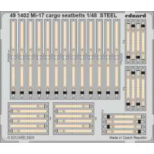 Eduard Accessories 491402 - 1/48 Mi-17 cargo seatbelts STEEL 1/48