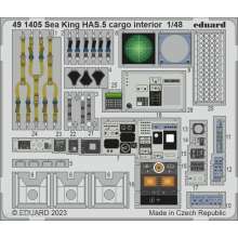 Eduard Accessories 491405 - 1/48 Sea King HAS.5 cargo interior 1/48